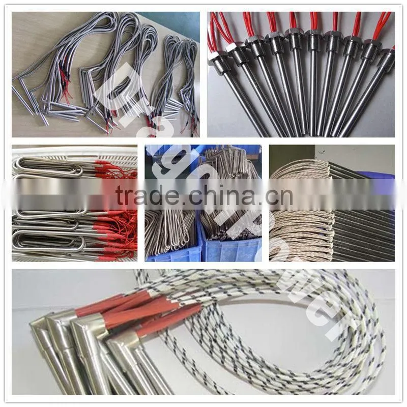 Finned heating element / armored
