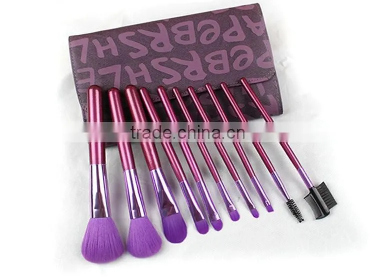10 pcs Makeup Brushes Sets Synthetic Hair Make Up Brushes Tools Cosmetic Brush Professional Foundation Brush Kits