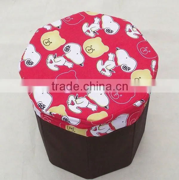 Smart Foldable Child Storage Box Stool
