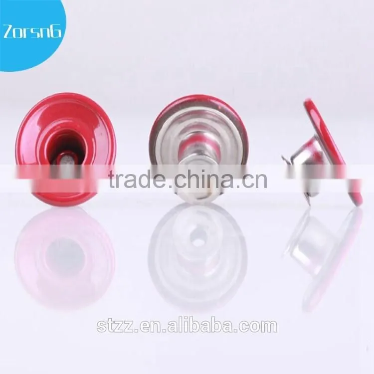 Low price guarantee nickel color thin purse magnetic snap button hot selling