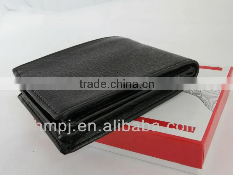 durable imperial police human leather wallet
