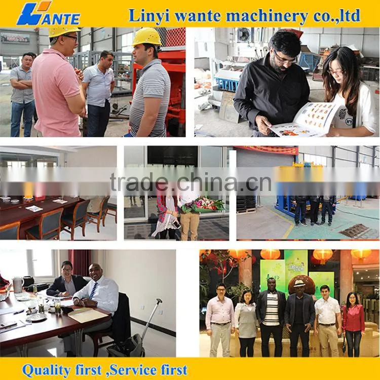 One belt and one road special machine QT6-15 concrete block making machine