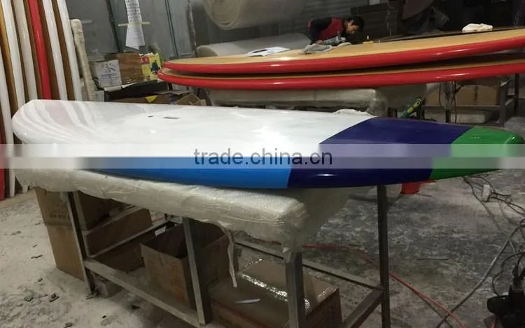 Best quality lightest carbon fiber stand up paddle boarding with light brushed painting