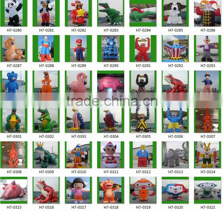 2015 inflatable cheap milk paper balloon of inflatable carton bottle for adversting or promotion