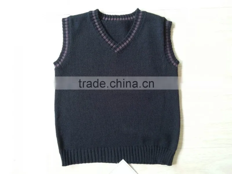 customised knitwear sweater school uniform child jumper sweater vest