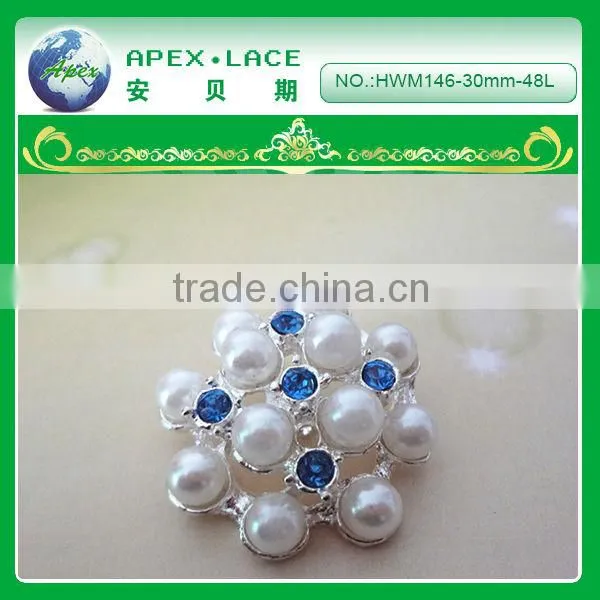 HW170 beaded fancy plastic buttons for children's clothing guangzhou