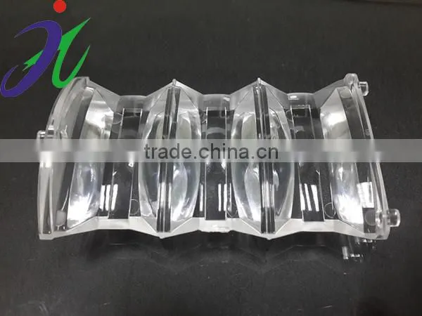 Plastic led lens,convex concave square led optical lens china supplier