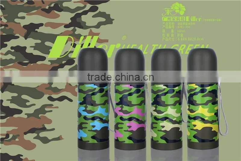 Colorful bullet shape stainless steel water vacuum flask thermos mug 350ML/500ML