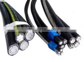 XLPE & PE insulated ABC cable ,the cable of service drop