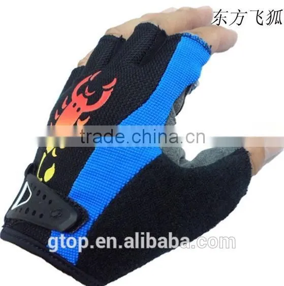 Fashion Wholesale Outdoor Cycling Bicycle Motorbike Half Finger Gloves Sports Gloves Breathable G-21