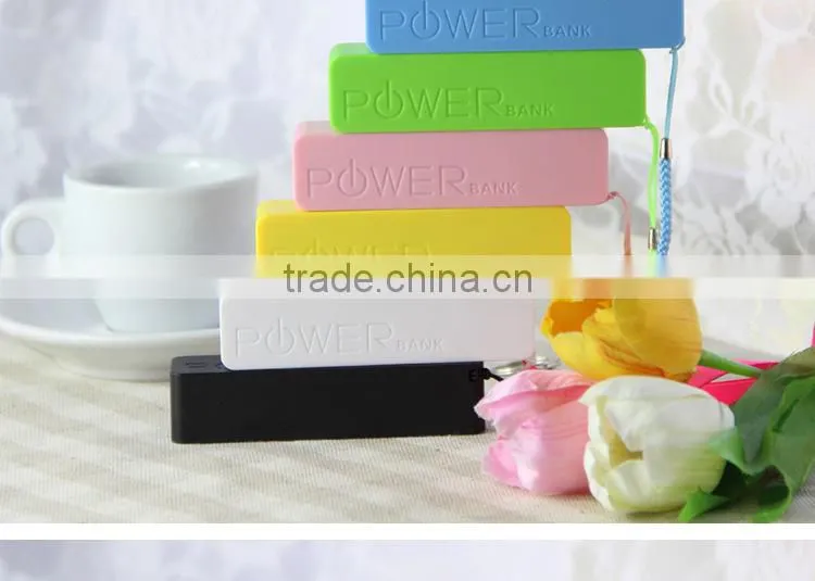 Cheapest disposable keychain mobile phone power bank charger with custom logo printing and optional capacity