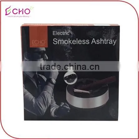 Smokeless Ashtray Smoke Free Ash Tray Battery Operated Portable Ideal for Use with Cigarettes, Cigars, Cigarillos, Pipes