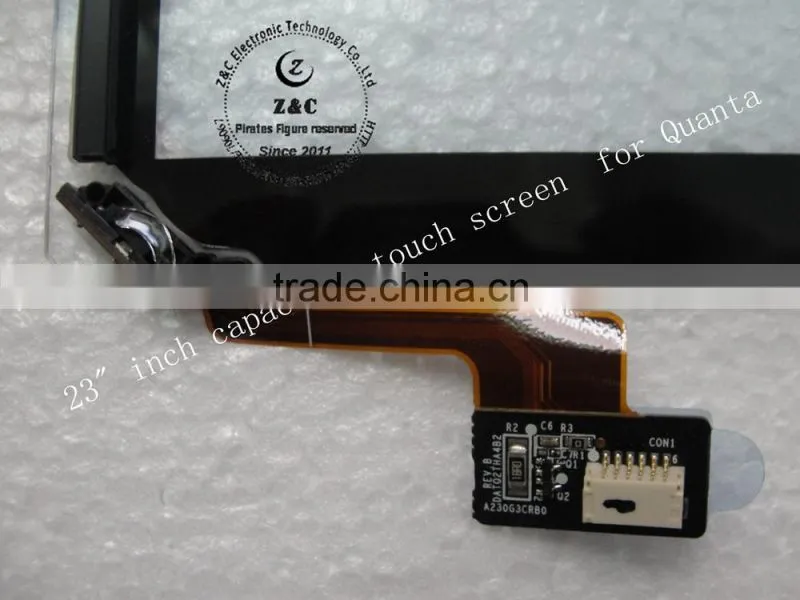 23" inch capacitor touch screen for Quanta JXTQ2023010 with touch sensor controller TQ1M114200BD 3FTQ1CB0000 DATQ1THE6B0