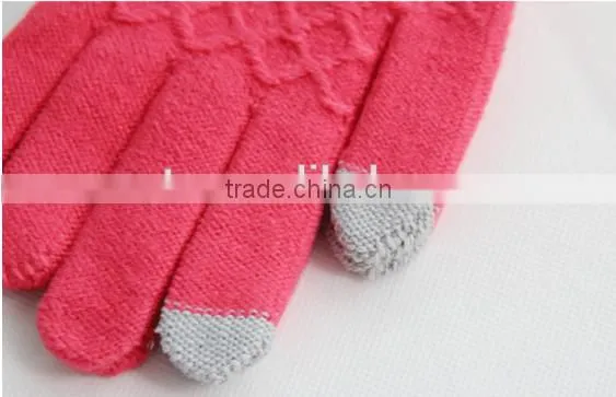 Simple Style Convenient Gloves Finger Touch Screen Gloves For Hands Warm