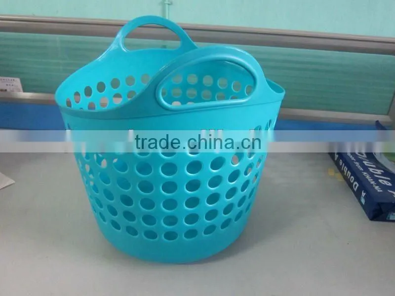 supermarket baskets,plastic flexible basket.plastic laundry baskets