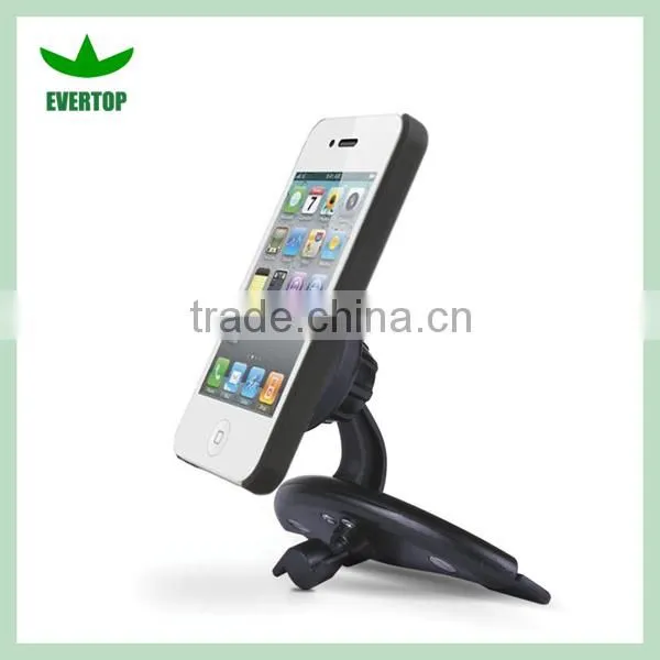 Quick-snap Magnetic Car CD Slot Mount Holder,PC magnetic CD player slot car mount holder TS-VPH06E