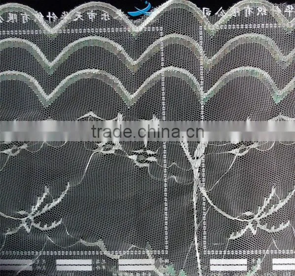 Tulle lace trim oconut tree lace polyester 40cm