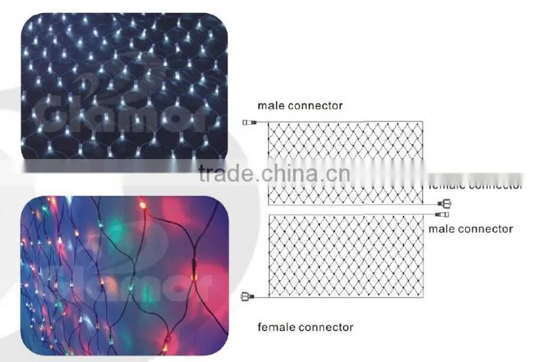 Extendable LED Curtain Light for Chrismas Decoration