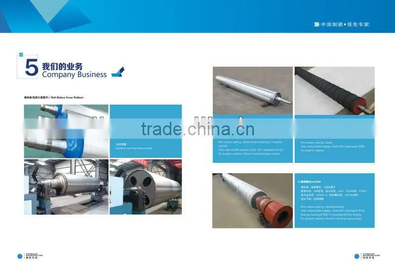 high quality leading paper machine roller