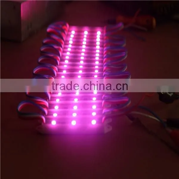 5050 SMD rgb led module ws2811 IC 12V,3leds/pcs,ip68,led display module.