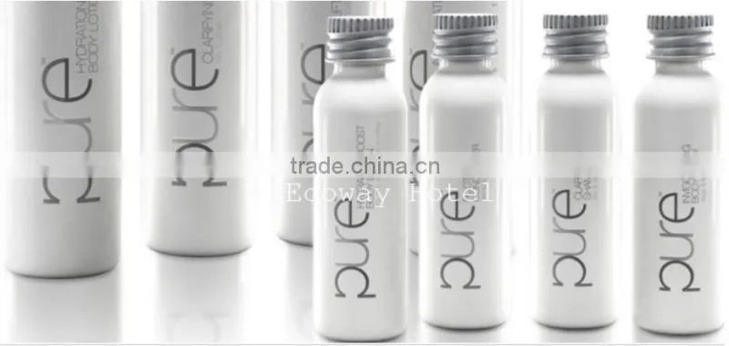 plastic hotel bottle travel cosmetic bottle set