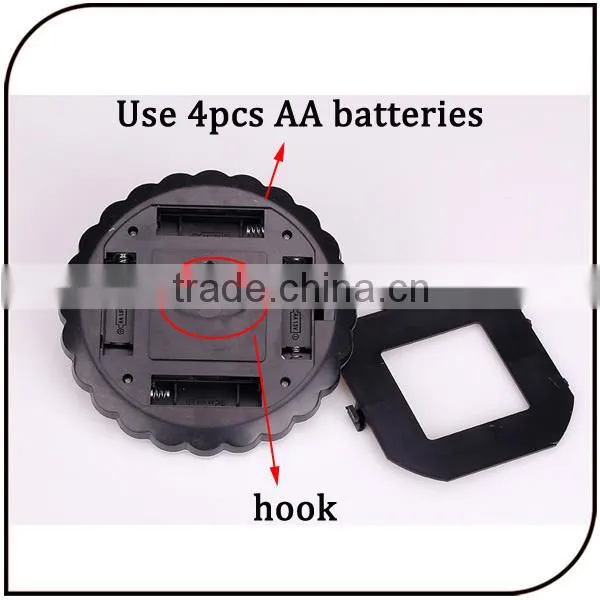 Outdoor portable round shape 36+5 led 41led 4pcs AA ABS white camping light