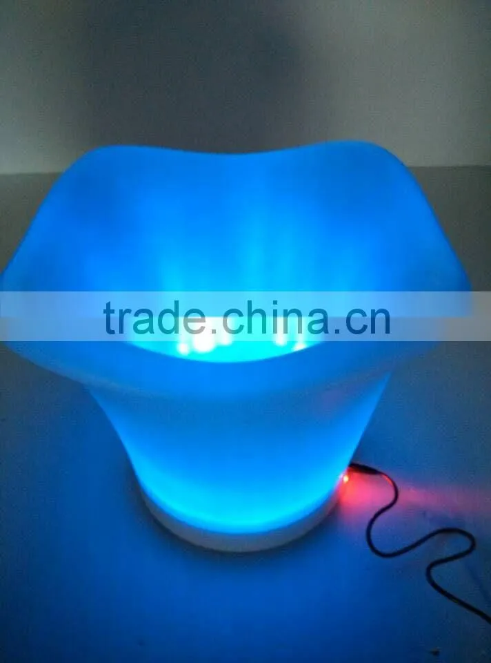 New Type Led Lighting Belvedere Vodka Bottle Ice Bucket Wholesale