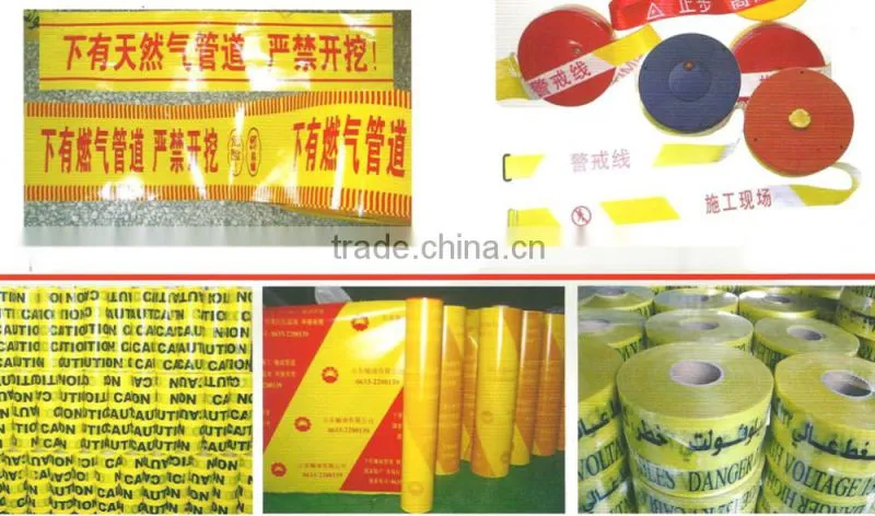Wholesale Underground Detectable Aluminum Warning Tape