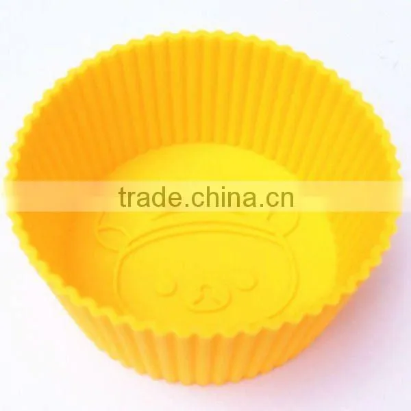 baking supplies,mini cupcake cups,silicone cake mould cookie cup,