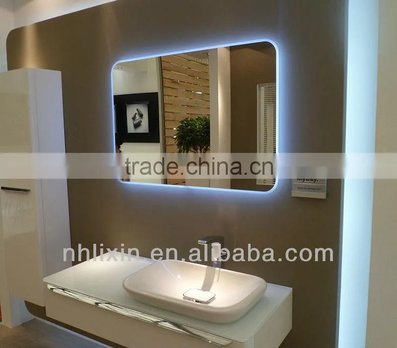 lighting fixture for bathroom mirror,bathroom mirror with light, fgoless lighted mirrors