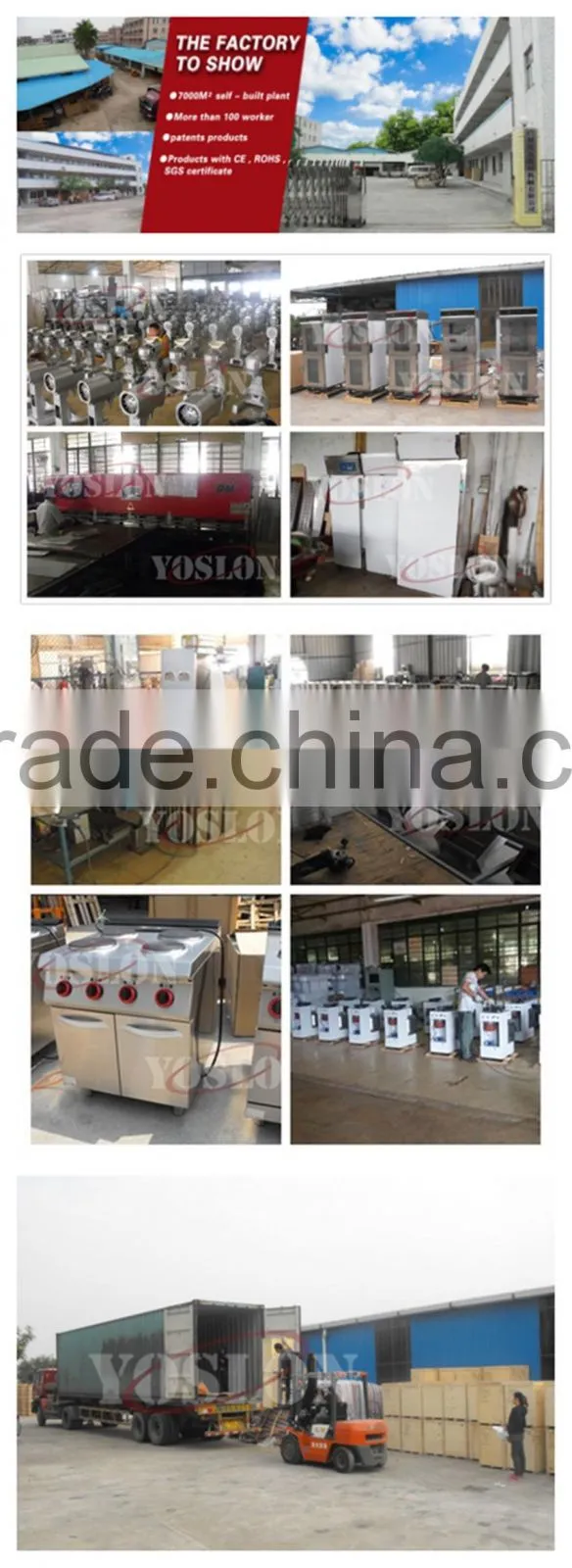 Yoslon pizza dough rolling machine factory direct sale