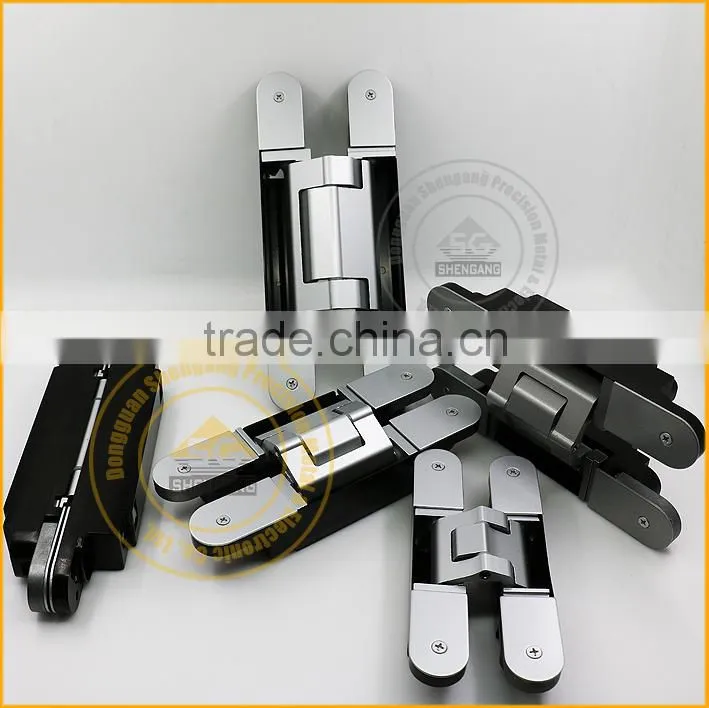 3way adjustable concealed hinges silent door hinge