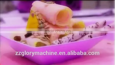 Ice Cream Application and New Condition ice cream roll machine