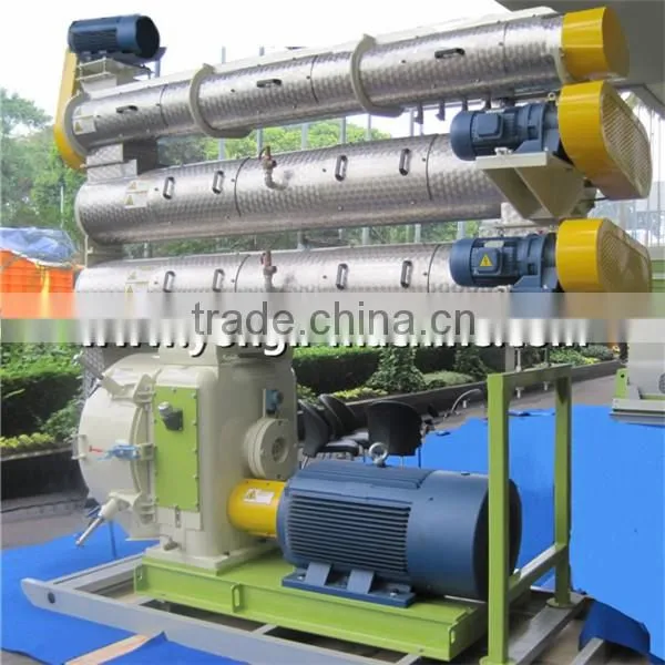 Floating and sinking complete fish pellet line