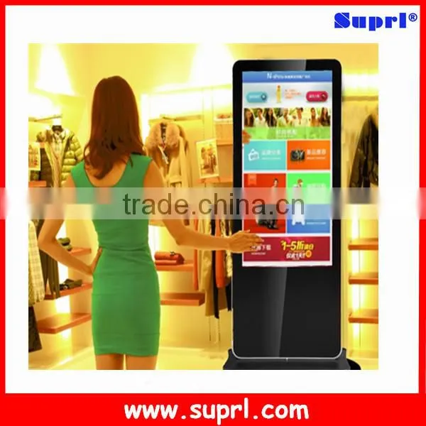 55" Advertising Slim multi touch screen kiosk