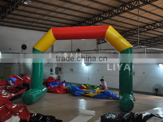 PVC material advertising inflatable arch gate,inflatable led arch for sale