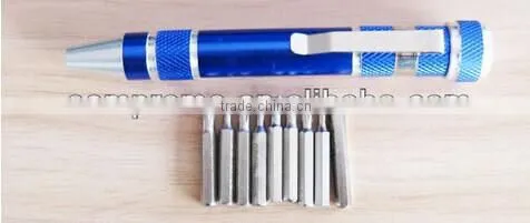 Promotional 6 in 1 Mutil-function Screwdriver Set from China factory