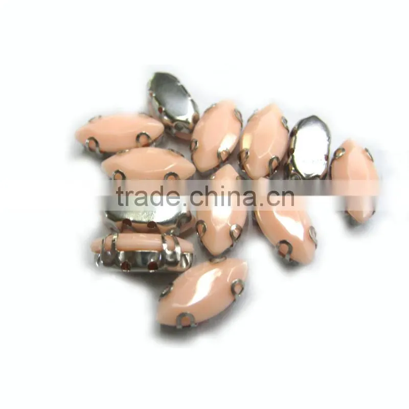 acrylic stone with D cather kuantan matte chunky resin beads DIY garment sewing