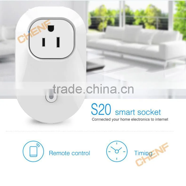 Newest Design Cheaper US Plug Wifi Power Socket Outlet