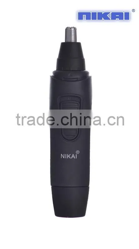 Cheapest battery opaterd manual mini electric nose hair trimmer