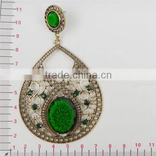 bohemia vintage big size sample order alloy earring