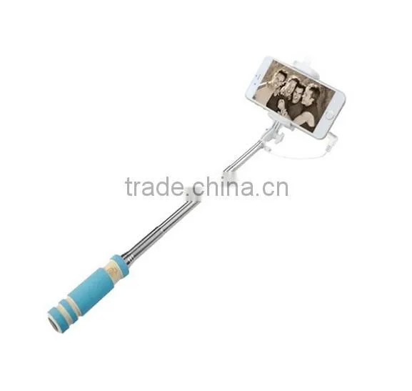 Monopod New Design 13.5 CM Length Wired Selfie Stick Mini