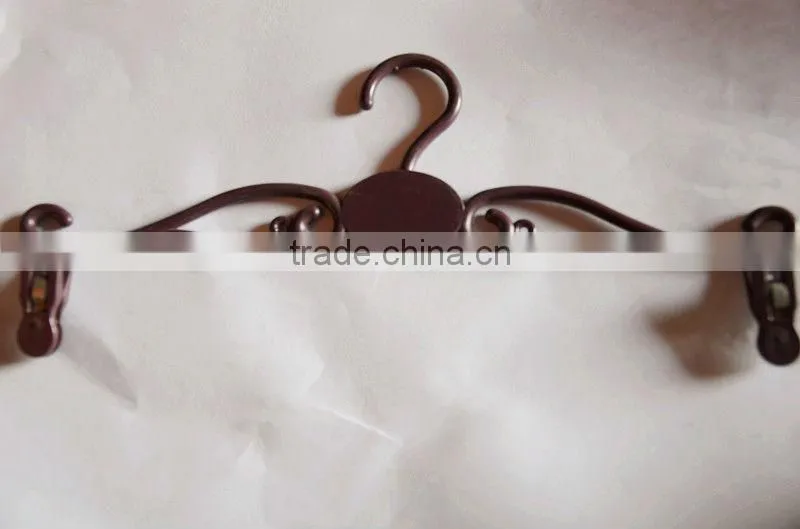 Plastic coat hanger