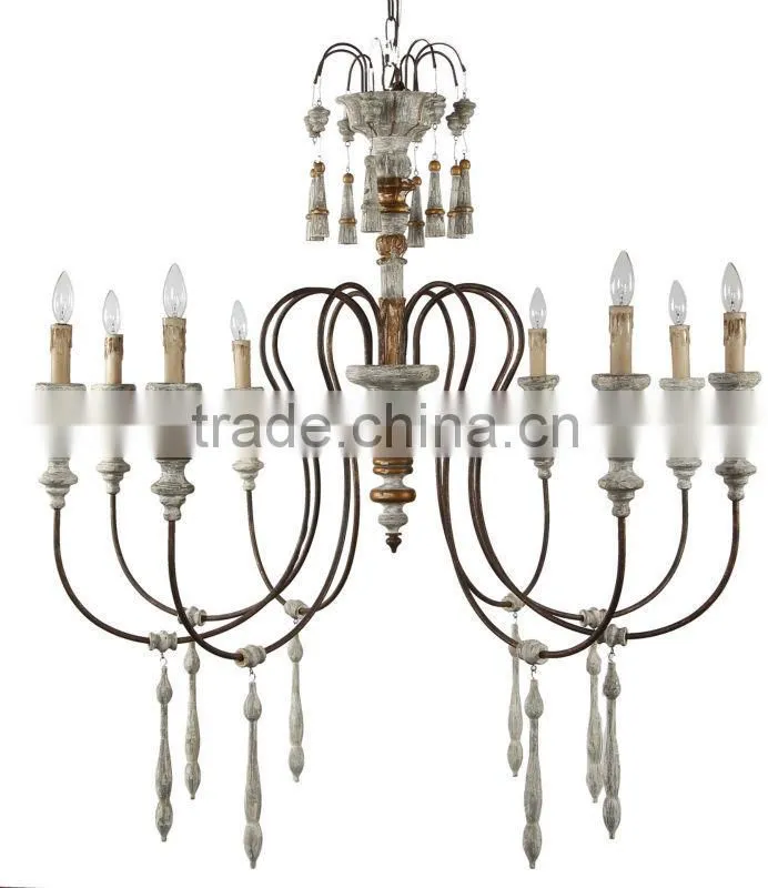 American chandelier no light