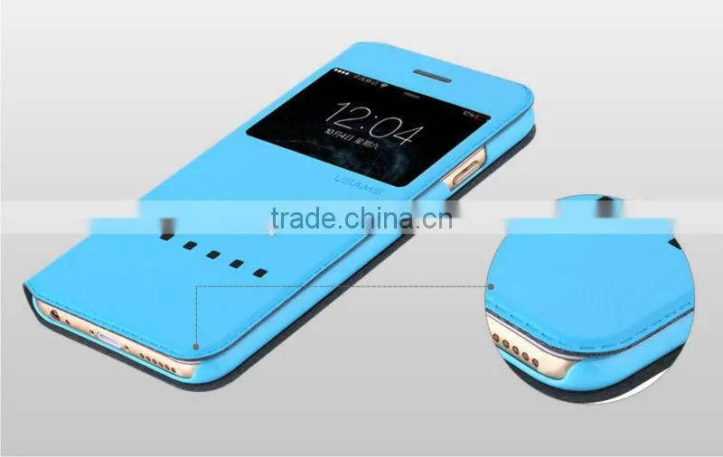 USAMS Slip flip smart covers cases for iphone6