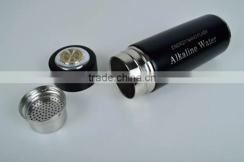 Alkaline Water Energy Nano Flask Magnetic Energy Cup with PH range 7.0-9.5