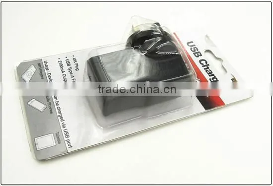 230Vac 5v 2.5a USB handy power charger for mobile phone