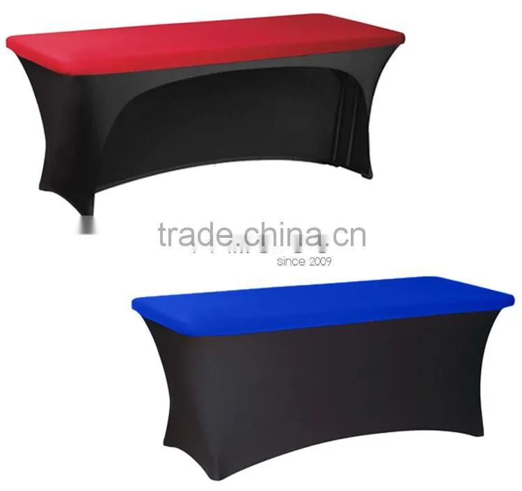 Wholesale China factory white spandex buffet table cover