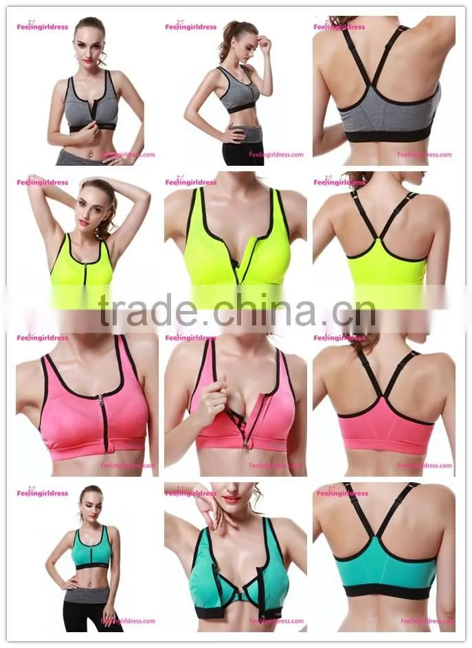 OEM accept plain nude sport bra pattern on sale