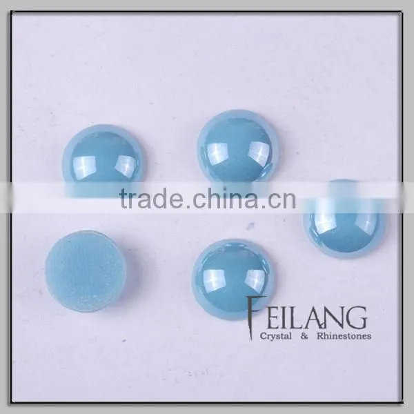 Feilang popular hotfix round ceramicl beads from china